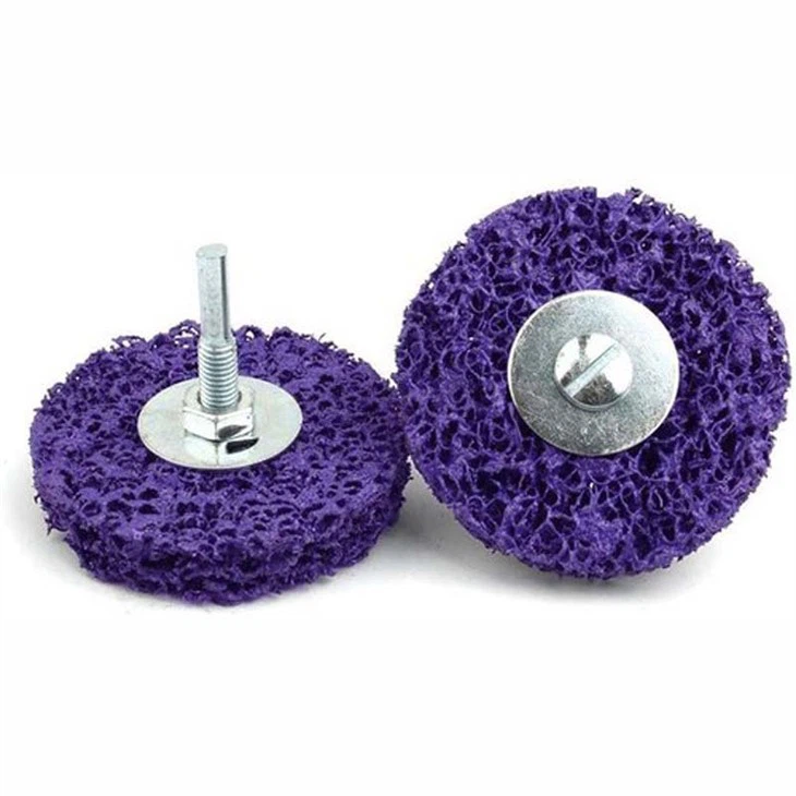 Purple Spindle Clean Strip Disc
