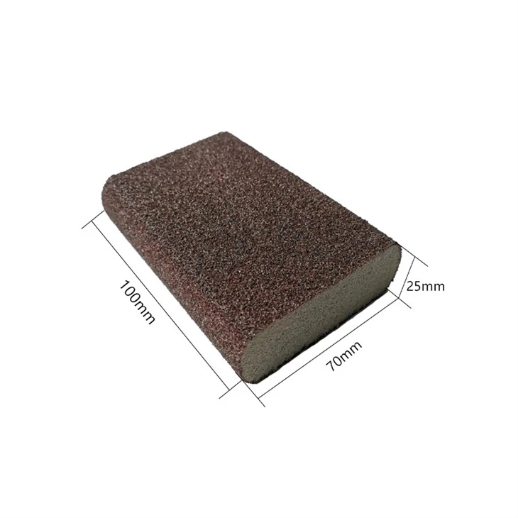 Abrasive sanding sponge blocks